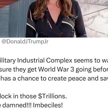 Donald Trump Jr.'s response to Biden's approval of long-range missiles for Ukraine