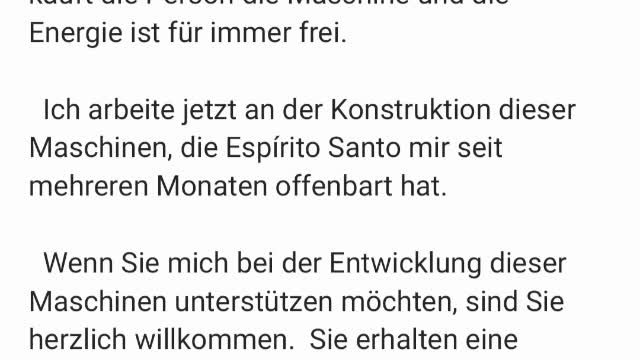 Heute, am 8. April 2021, hatte ich einen sehr klaren Traum vom Strom der Zukunft, der viel billiger