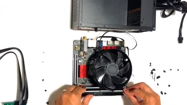 Montagem do MiniPC Gamer do Canal. Parte 1 de 3.