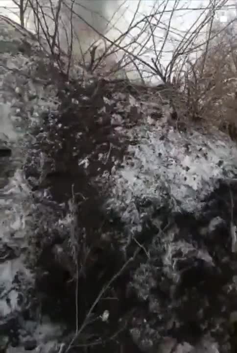 Russian Tank Blown Up