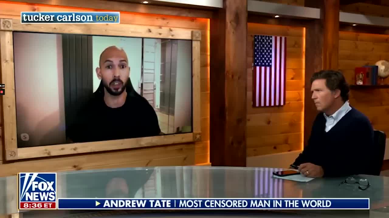 ANDREW TATE EXCLUSIVE INTERVIEW WITH TUCKER CARLSON AFTER HE WAS CANCELLED