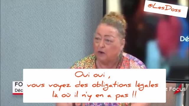 👀 Une avocate démontre la réalité sur l'obligation vaccinale 👀