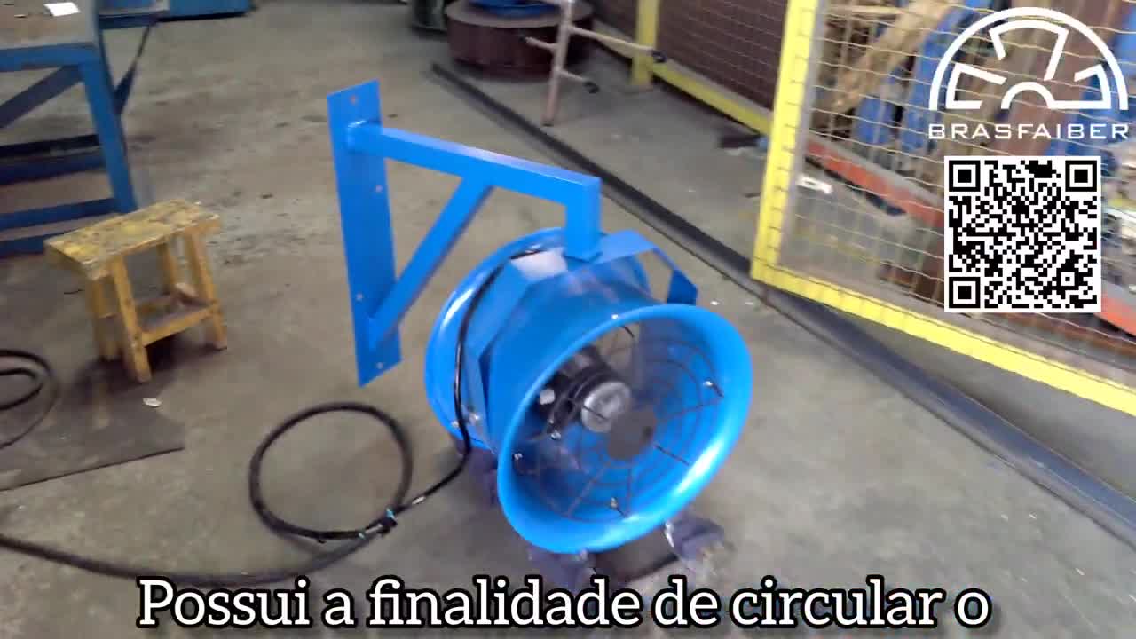 Ventiladores Industriais New Vento | Brasfaiber Brasil