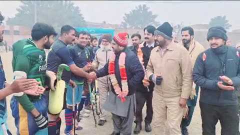 Chief guest coming for hockey match