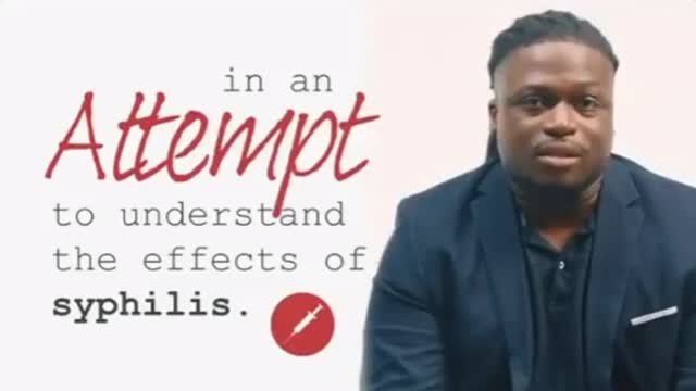 This young man is not only on point, he's serious