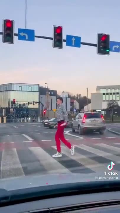 Run to the street