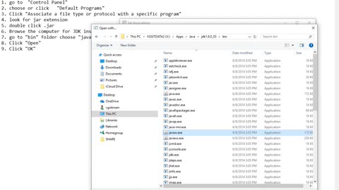 IPGraySpace: How to associate jar file in windows 10