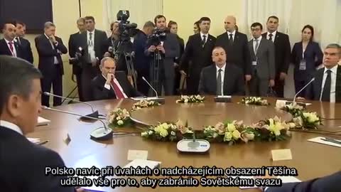 Vystoupení V.V.Putina ke vzniku Druhé světové války. Unikátní archivní dokumenty