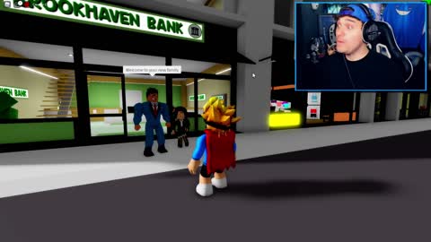 AUTO-SHOP FAMILY vs MAYOR FAMILY vs BANK FAMILY in Roblox BROOKHAVEN RP!