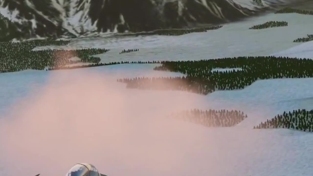 A F15E Intercepts a flight of enemy TU-160 Backfire bombers