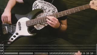 ONLAP - The Awakening Bass Cover (Tabs)