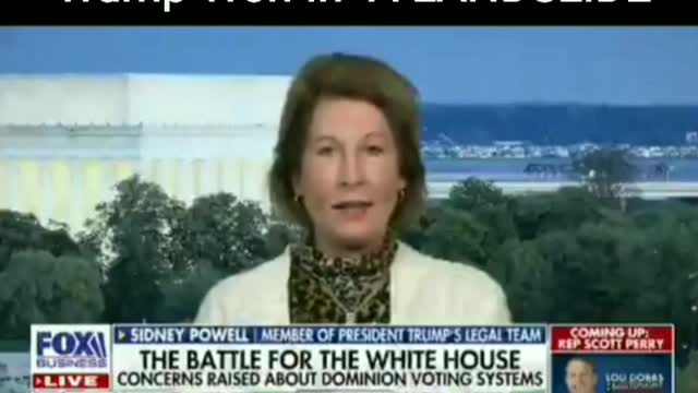Trump WON in a LANDSLIDE - Sydney Powell