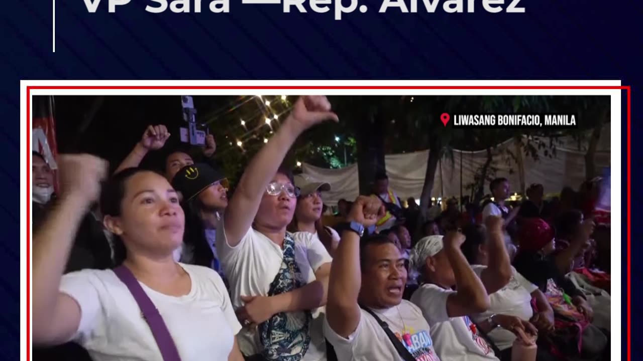 Pamumuno bilang pangulo ng bansa, kayang-kaya ni VP Sara —Rep. Alvarez