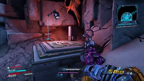 The Demon In The Dark - Activate Eridian Ruins in Borderlands 3