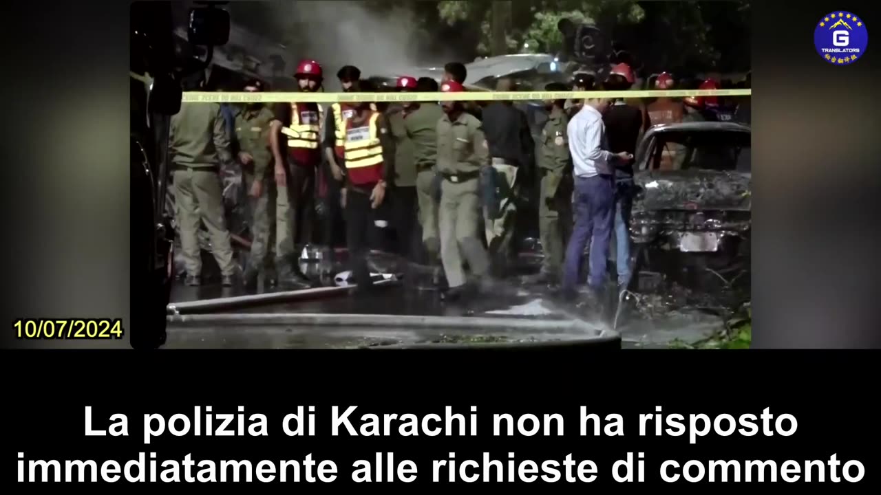 【IT】Un “attacco terroristico” vicino all'aeroporto di Karachi uccide due cittadini cinesi