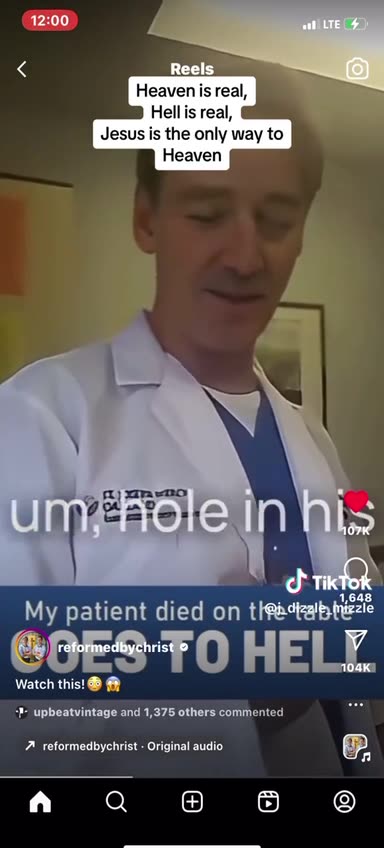 Patient Dies And Goes To Hell