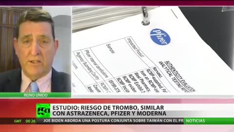 RT las vacunas provocan trombosis