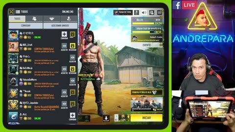 Acompanhe a emocionante jornada de AndréPara em Call of Duty Mobile!