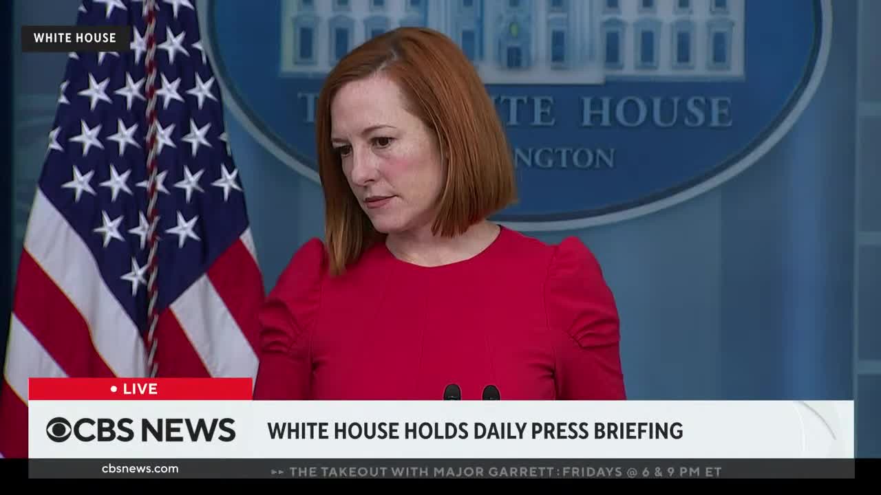 Jen Psaki on Russia sanctions, U.S. COVID strategy and more _ full video