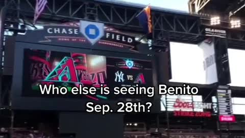 Who else is seeing BenitoSep. 28th?