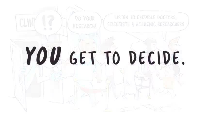 YOU get to decide!