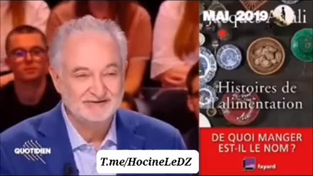 Selon le Hibou Jacques Attali le repas serait quelque chose de subversif