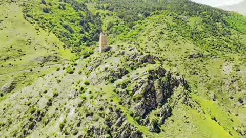 North Ossetia from a bird's eye view