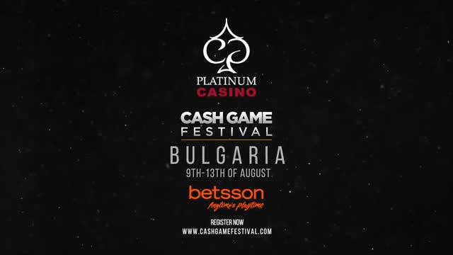 Cash Game Festival Bulgaria with Betsson