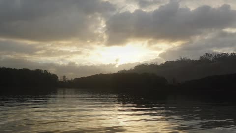 Chasing Sunrises - Bagger Vance quotes - Falls Lake, NC