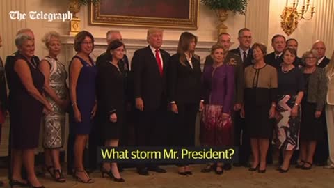 What storm Mr. President?