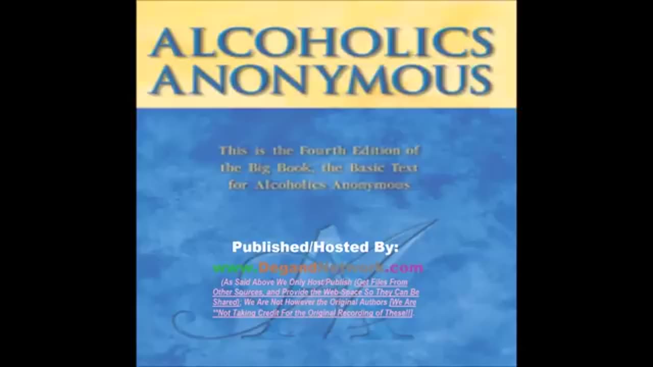 Alcoholics Anonymous Big Book Audio Read Aloud