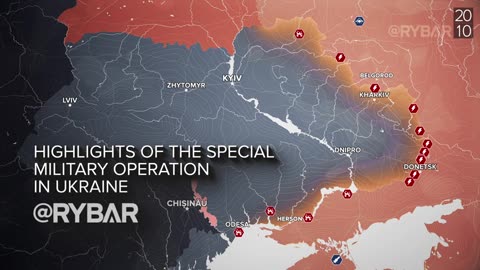 ►🇷🇺🇺🇦🚨❗️⚡ Rybar Review of the Special Military Operation on Oct.14-20 2024