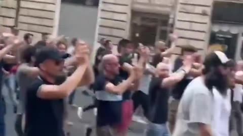 Of Course Italians Protest With Their Hands