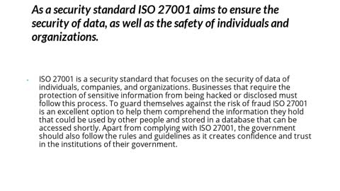 ISO 27001 Certification in Denmark