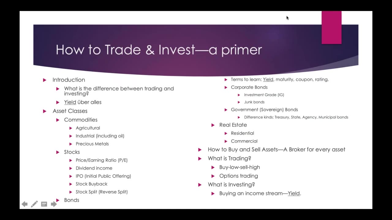 CRP Weekly Webinar #8: How to Trade & Invest