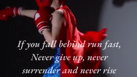 Never Give up!