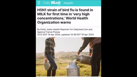 Bird Flu in the Milk?