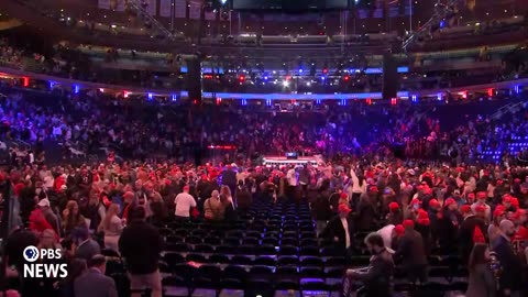 Trump holds campaign rally at Madison Square Garden in New York 10-27-2024