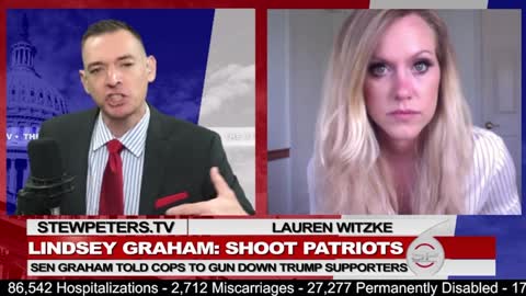 Lindsey Graham Told Capitol Police to Gun Down Trump Supporters.