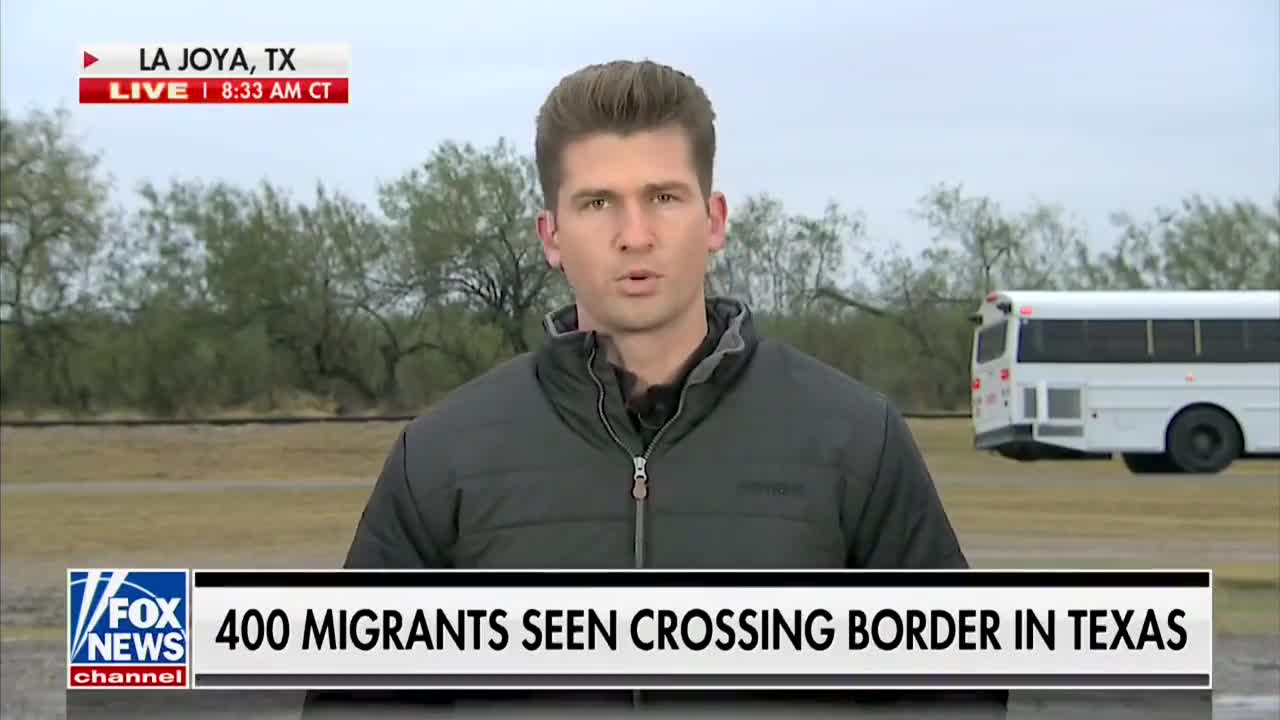 Fox News reports how dire Biden's border crisis is, "massive group all coming across at once.”