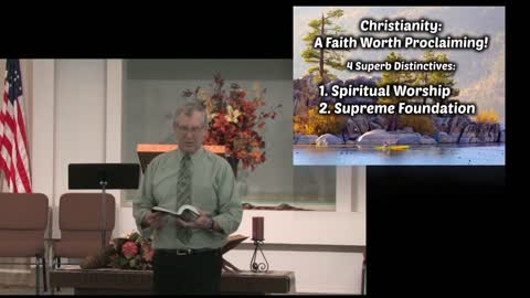 Christianity: A Faith Worth Proclaiming! Message Only