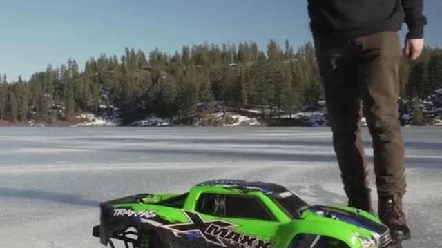 Drive on the ice