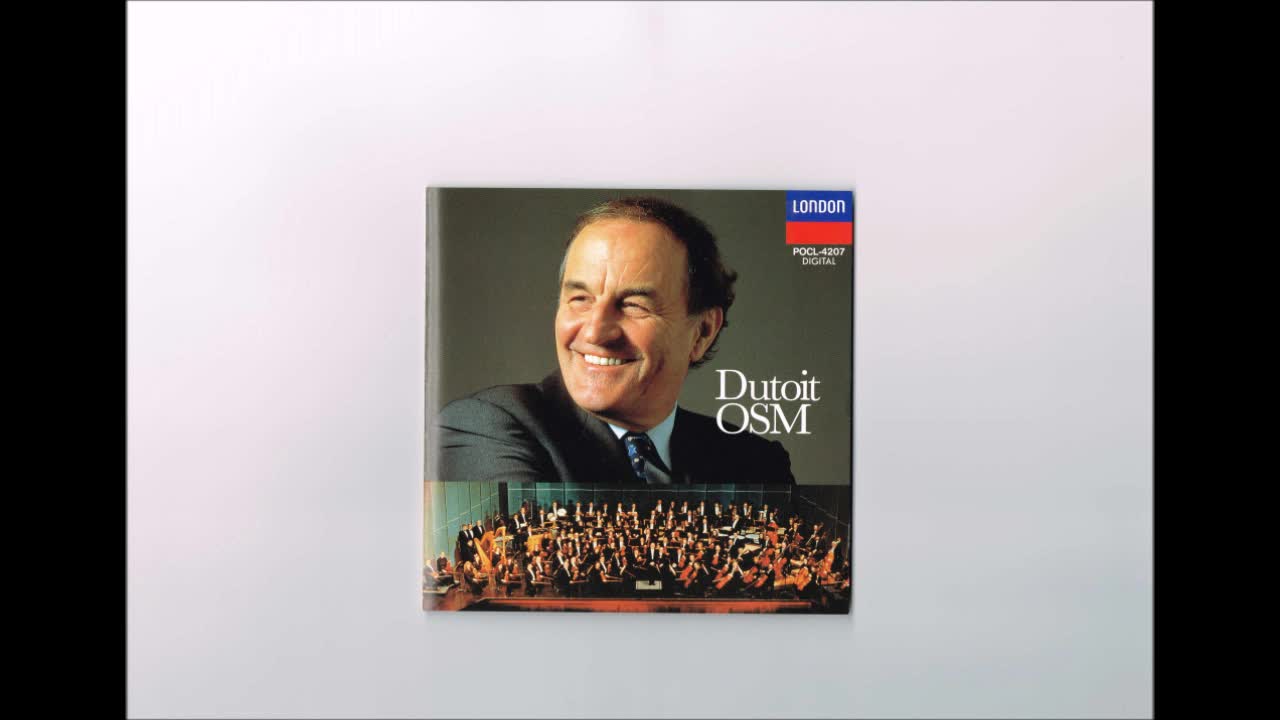 Ravel - Bolero Dutoit Montreal