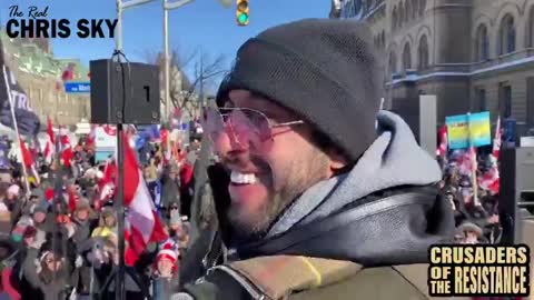 CHRIS SKY | CANADA OTTAWA - FREEDOM CONVOY BLOWS AWAY TRUDEAU