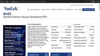 BUZZ ETF Introduction (Social Sentiment)