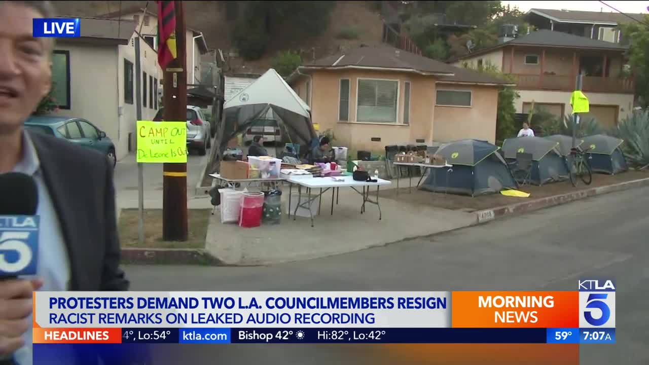 BLM protesters demand 2 L.A. councilmembers resign