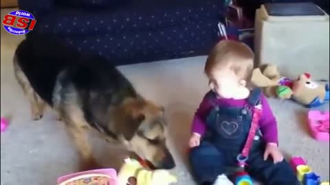 Funny Laughing Babies with Pets 2021