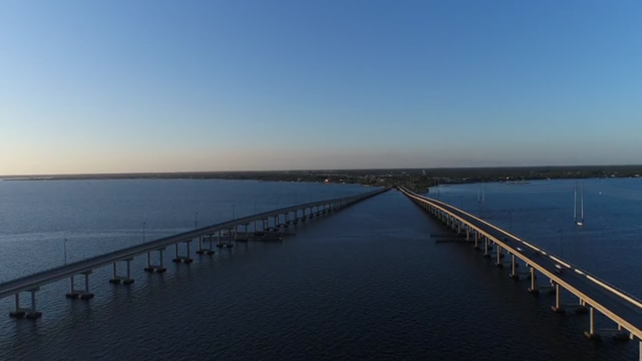 Beautiful bridge of the world so long