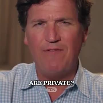 None of the transactions you conduct via cryptocurrencies are private - Tucker Carlson