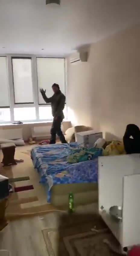 British mercenaries in a residential building
